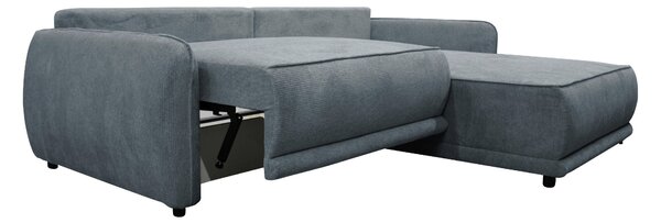 ROHOVÁ SEDAČKA, textil, modrá MID.YOU - Sedačky, Online Only
