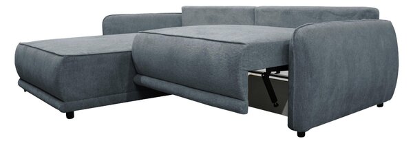 ROHOVÁ SEDAČKA, textil, modrá MID.YOU - Sedačky, Online Only
