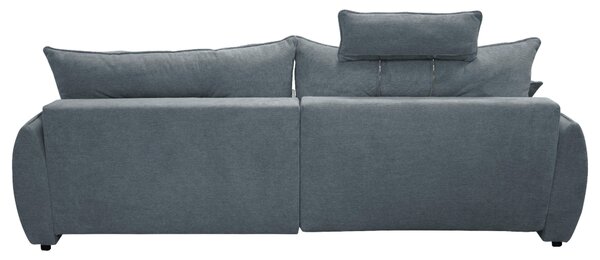 ROHOVÁ SEDAČKA, textil, modrá MID.YOU - Sedačky, Online Only