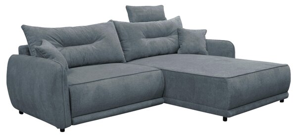 ROHOVÁ SEDAČKA, textil, modrá MID.YOU - Sedačky, Online Only