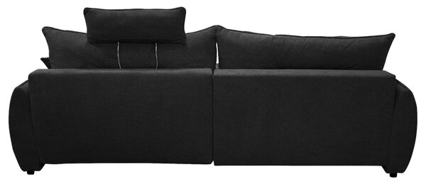 ROHOVÁ SEDAČKA, textil, antracitová MID.YOU - Sedačky, Online Only