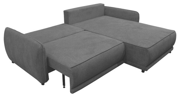 ROHOVÁ SEDAČKA, textil, antracitová MID.YOU - Sedačky, Online Only