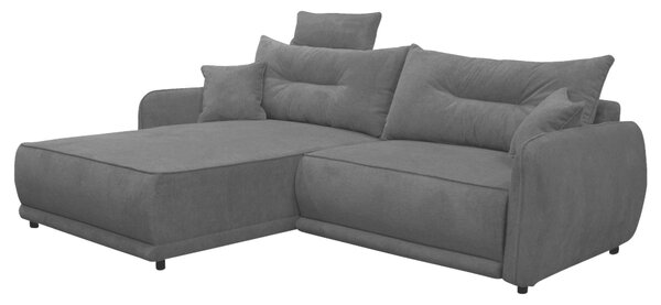 ROHOVÁ SEDAČKA, textil, antracitová MID.YOU - Sedačky, Online Only