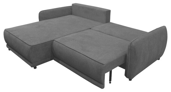 ROHOVÁ SEDAČKA, textil, antracitová MID.YOU - Sedačky, Online Only