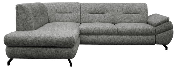 ROHOVÁ SEDAČKA, textil, sivá MID.YOU - Sedačky, Online Only