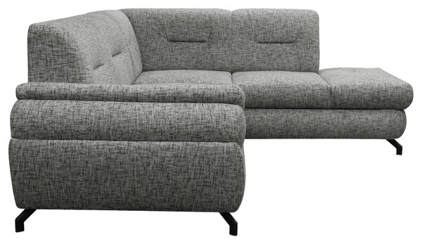 ROHOVÁ SEDAČKA, textil, sivá MID.YOU - Sedačky, Online Only