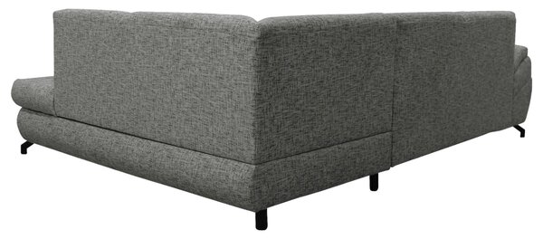 ROHOVÁ SEDAČKA, textil, sivá MID.YOU - Sedačky, Online Only