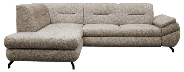 ROHOVÁ SEDAČKA, textil, svetlohnedá MID.YOU - Sedačky, Online Only