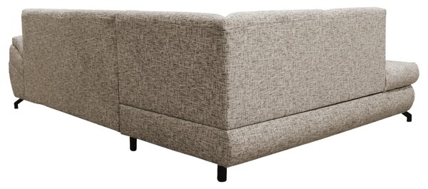 ROHOVÁ SEDAČKA, textil, svetlohnedá MID.YOU - Sedačky, Online Only