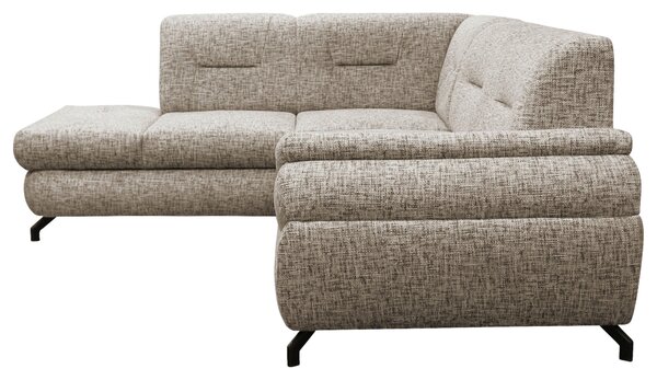 ROHOVÁ SEDAČKA, textil, svetlohnedá MID.YOU - Sedačky, Online Only