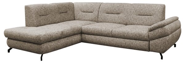 ROHOVÁ SEDAČKA, textil, svetlohnedá MID.YOU - Sedačky, Online Only