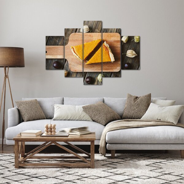 Obraz - Tekvicový koláč (150x105 cm)