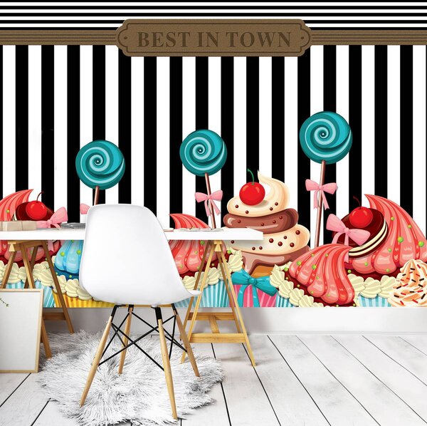Fototapeta - Cupcake (152,5x104 cm)