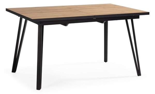 Jedálenský stôl s doskou v dubovom dekore 90x140 cm Cleo - Marckeric