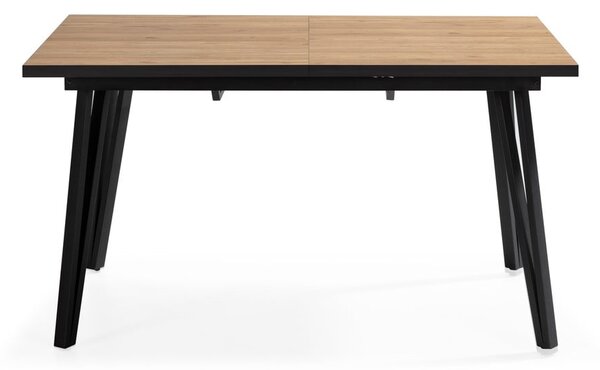 Jedálenský stôl s doskou v dubovom dekore 90x140 cm Cleo - Marckeric