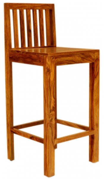 Barová stolička indický masív palisander