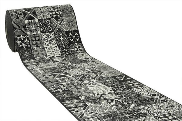 Behúň Luna 503754/89922 - patchwork sivý