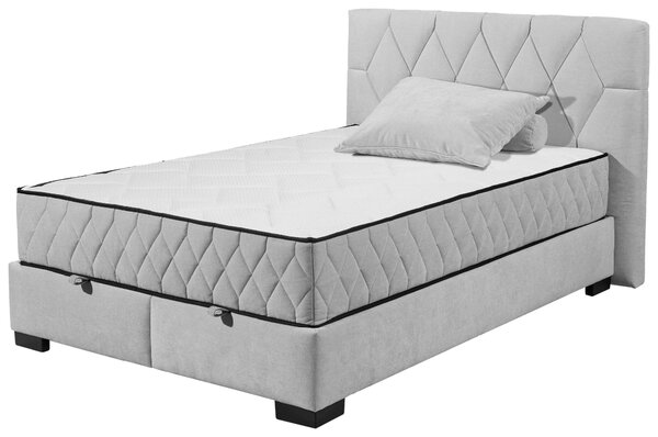 AMERICKÁ POSTEĽ, 140/200 cm, svetlosivá MID.YOU - Online Only spálne, Online Only