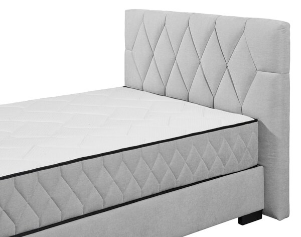 AMERICKÁ POSTEĽ, 140/200 cm, svetlosivá MID.YOU - Online Only spálne, Online Only