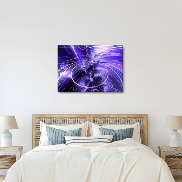 Obraz technické abstrakcie (70x50 cm)
