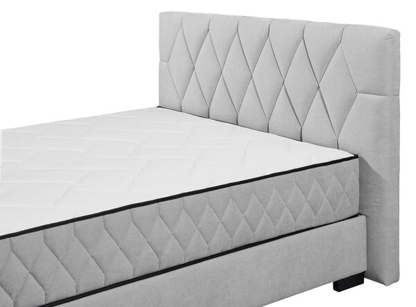 AMERICKÁ POSTEĽ, 160/200 cm, svetlosivá MID.YOU - Online Only spálne, Online Only