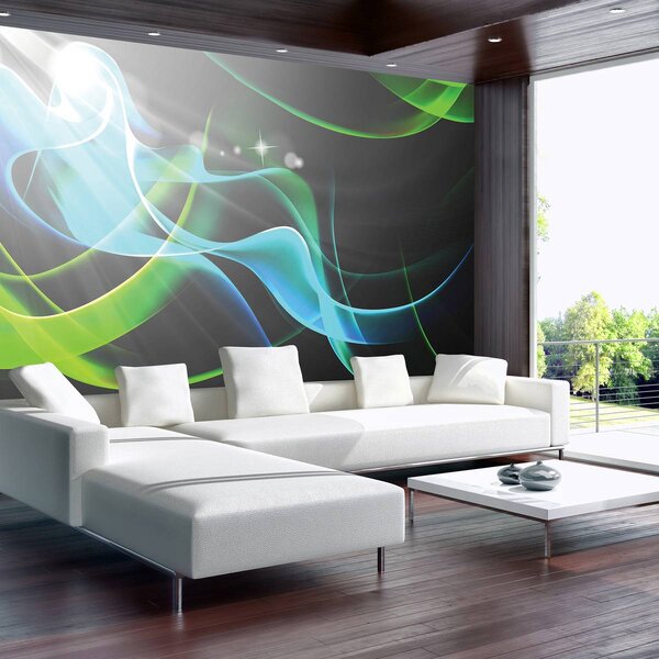 Fototapeta - Abstraktné vlny (152,5x104 cm)