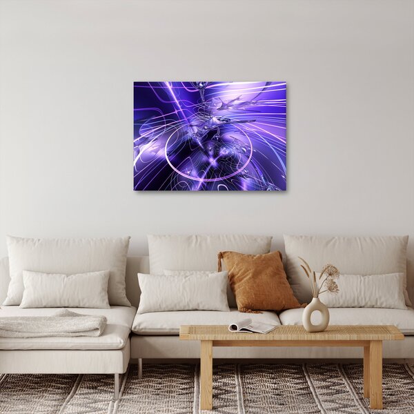 Obraz technické abstrakcie (70x50 cm)