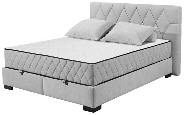 AMERICKÁ POSTEĽ, 160/200 cm, svetlosivá MID.YOU - Online Only spálne, Online Only