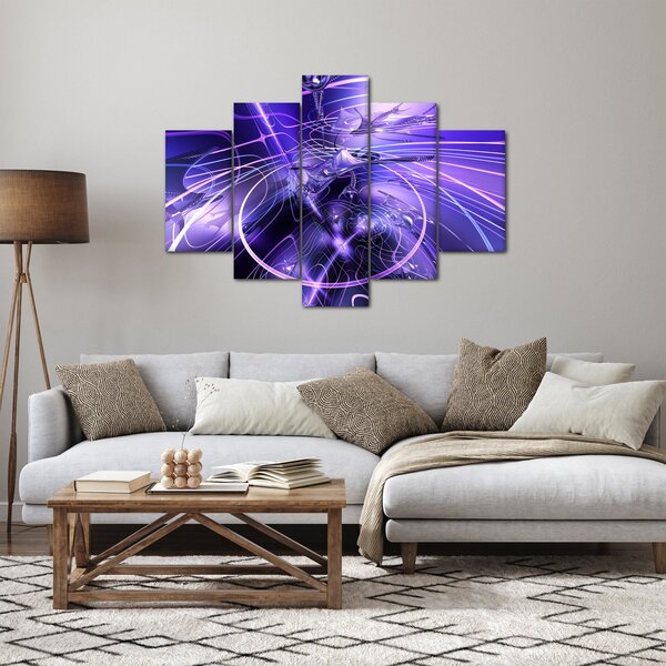 Obraz technické abstrakcie (150x105 cm)