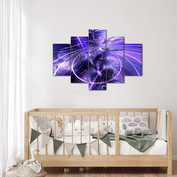 Obraz technické abstrakcie (150x105 cm)