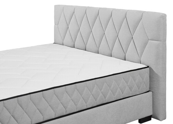 AMERICKÁ POSTEĽ, 180/200 cm, svetlosivá MID.YOU - Online Only spálne, Online Only