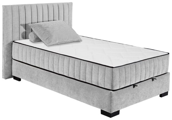 AMERICKÁ POSTEĽ, 120/200 cm, svetlosivá MID.YOU - Online Only spálne, Online Only