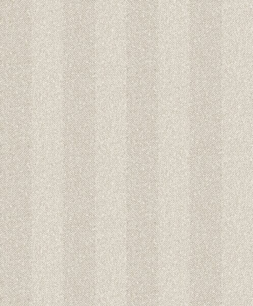 Sivo-béžová vliesová tapeta, imitácia tvídovej pruhovanej látky, ILA604, Aquila, Khroma by Masureel