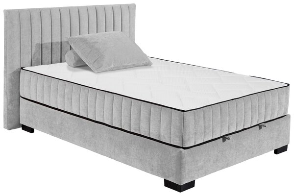 AMERICKÁ POSTEĽ, 140/200 cm, svetlosivá MID.YOU - Online Only spálne, Online Only