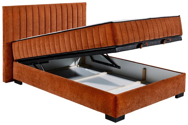 AMERICKÁ POSTEĽ, 140/200 cm, koňaková MID.YOU - Online Only spálne, Online Only