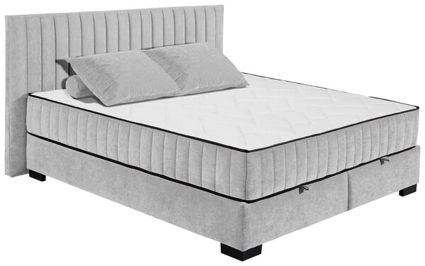 AMERICKÁ POSTEĽ, 180/200 cm, svetlosivá MID.YOU - Online Only spálne, Online Only