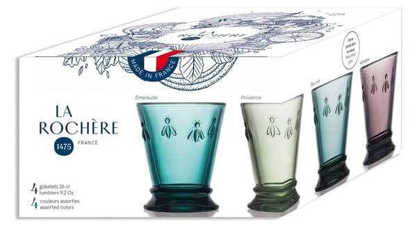 Poháre v súprave 4 ks 260 ml Abeille – La Rochére