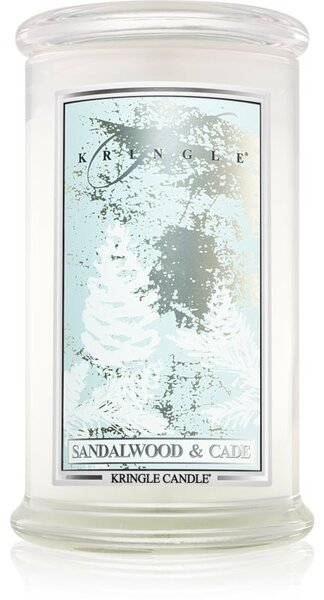 Kringle Candle Sandalwood & Cade vonná sviečka 624 g