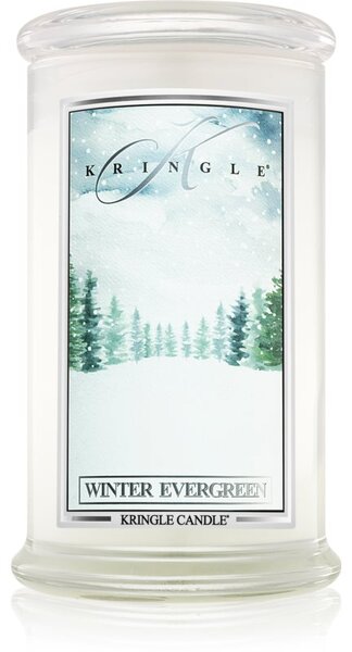 Kringle Candle Winter Evergreen vonná sviečka 624 g