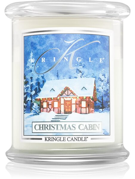Kringle Candle Christmas Cabin vonná sviečka 411 g