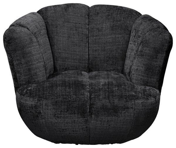 KRESLO, textil, čierna MID.YOU - Online Only obývacie izby, Online Only