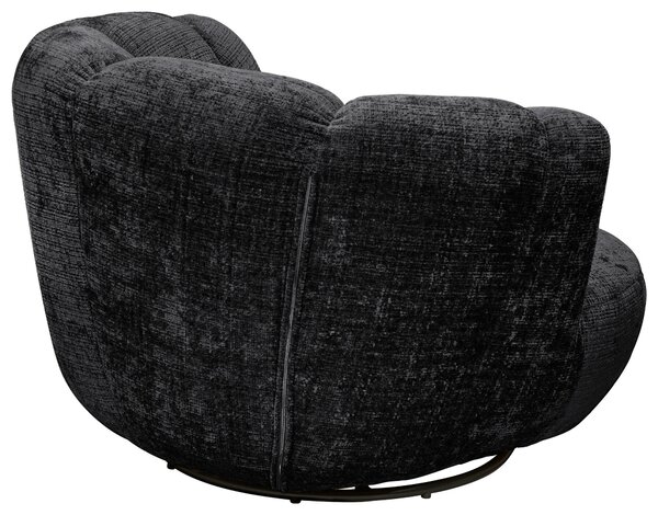 KRESLO, textil, čierna MID.YOU - Online Only obývacie izby, Online Only