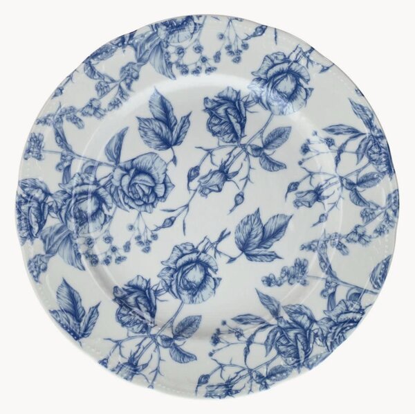 Porcelánové plytké taniere Vienna, 6 ks
