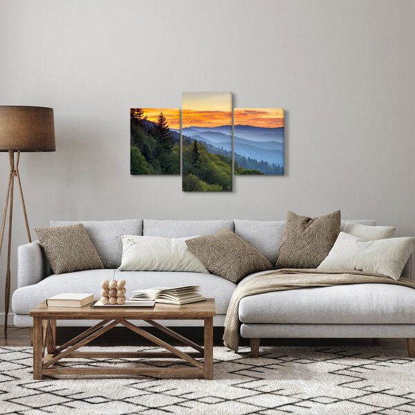 Obraz - Červánky v horách (90x60 cm)