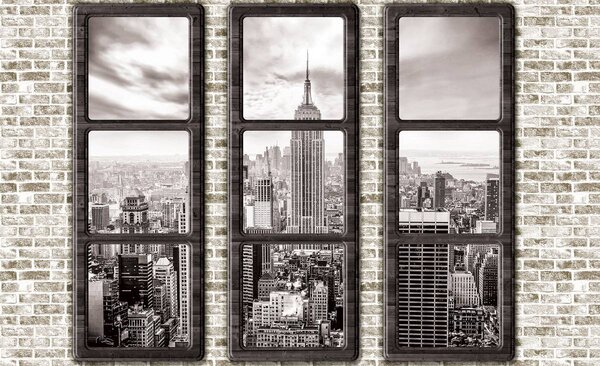Fototapeta - New York - výhľad z okna (152,5x104 cm)