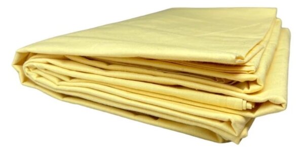 Didatex ŽLTÉ bavlnené obliečky DeLuxe Obsah balenia: Štandardný rozmer 1x 140x200 + 1x 70x90