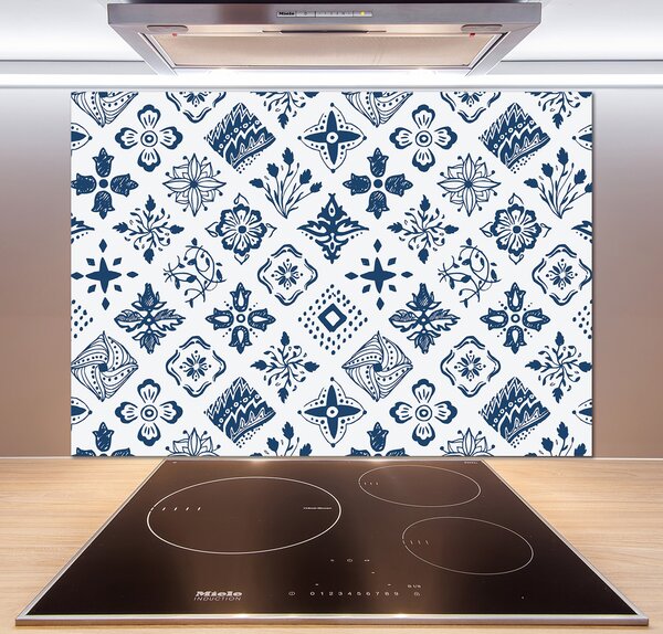 Panel do kuchyne Kvetinový vzor pl-pksh-100x70-f-66878364