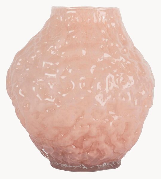 Ručne fúkaná sklenená váza Corallo, V 27 cm