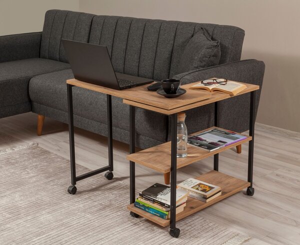 Hanah Home Odkladací stolík Melin borovica atlantická