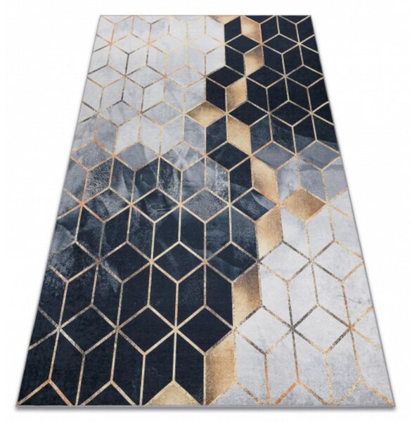 Kusový koberec Apera čierny 80x150cm